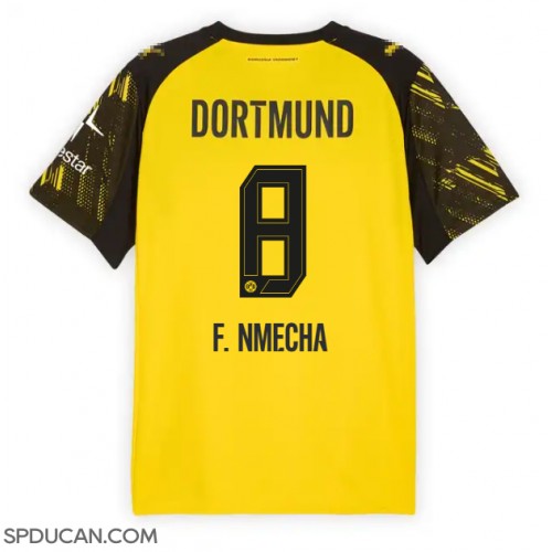 Muški Nogometni Dres Borussia Dortmund Felix Nmecha #8 Domaci 2025-26 Kratak Rukav